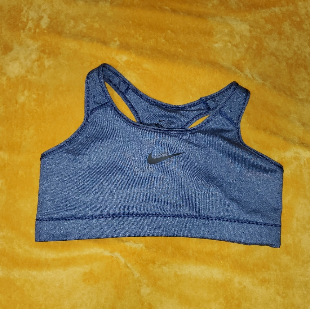 Light blue sports bra